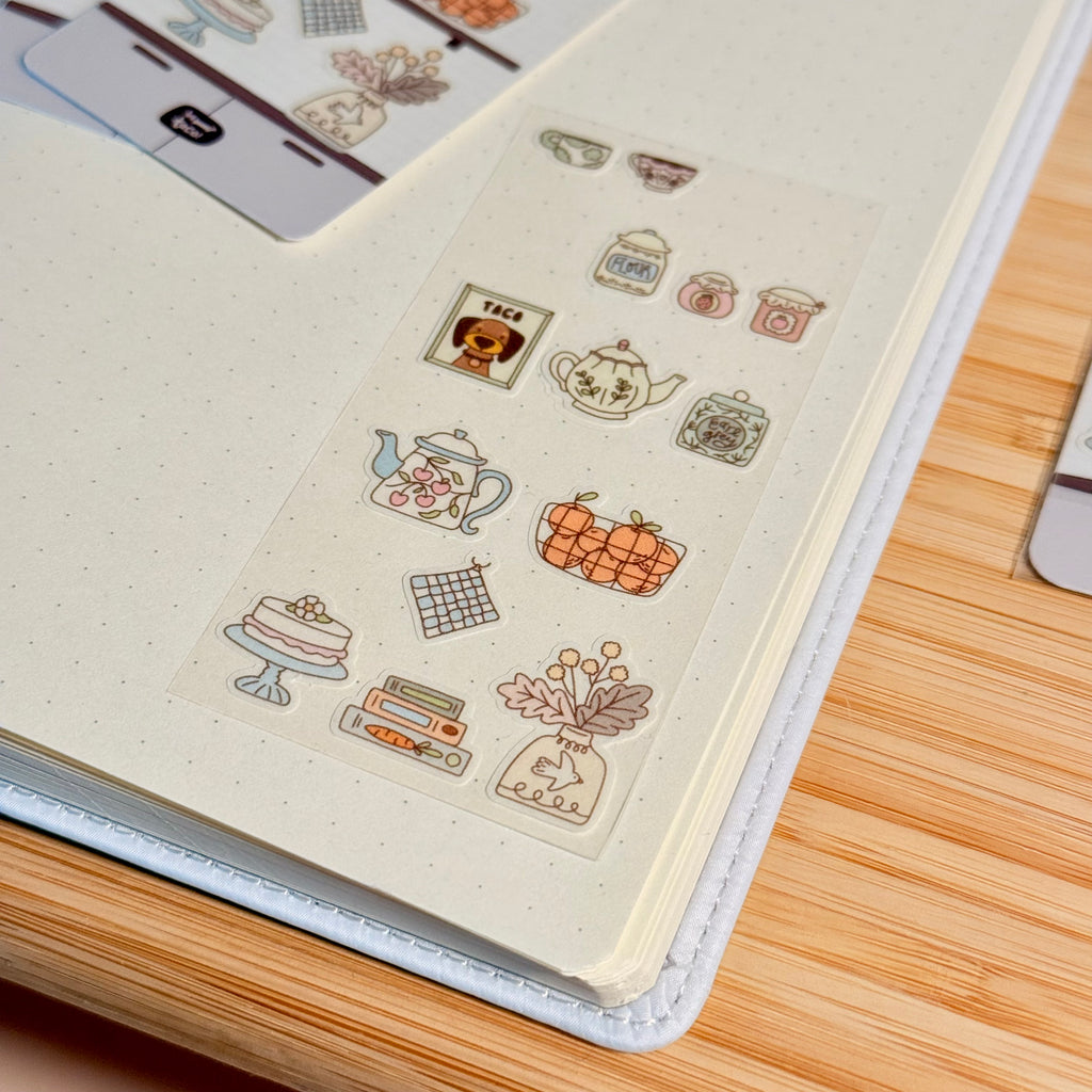 Cozy Pantry Shelf - Decorate Your Own Bookmark