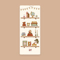Cozy Shelf - Decorate Your Own Bookmark