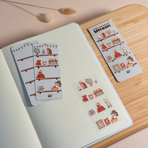 Cozy Shelf - Decorate Your Own Bookmark