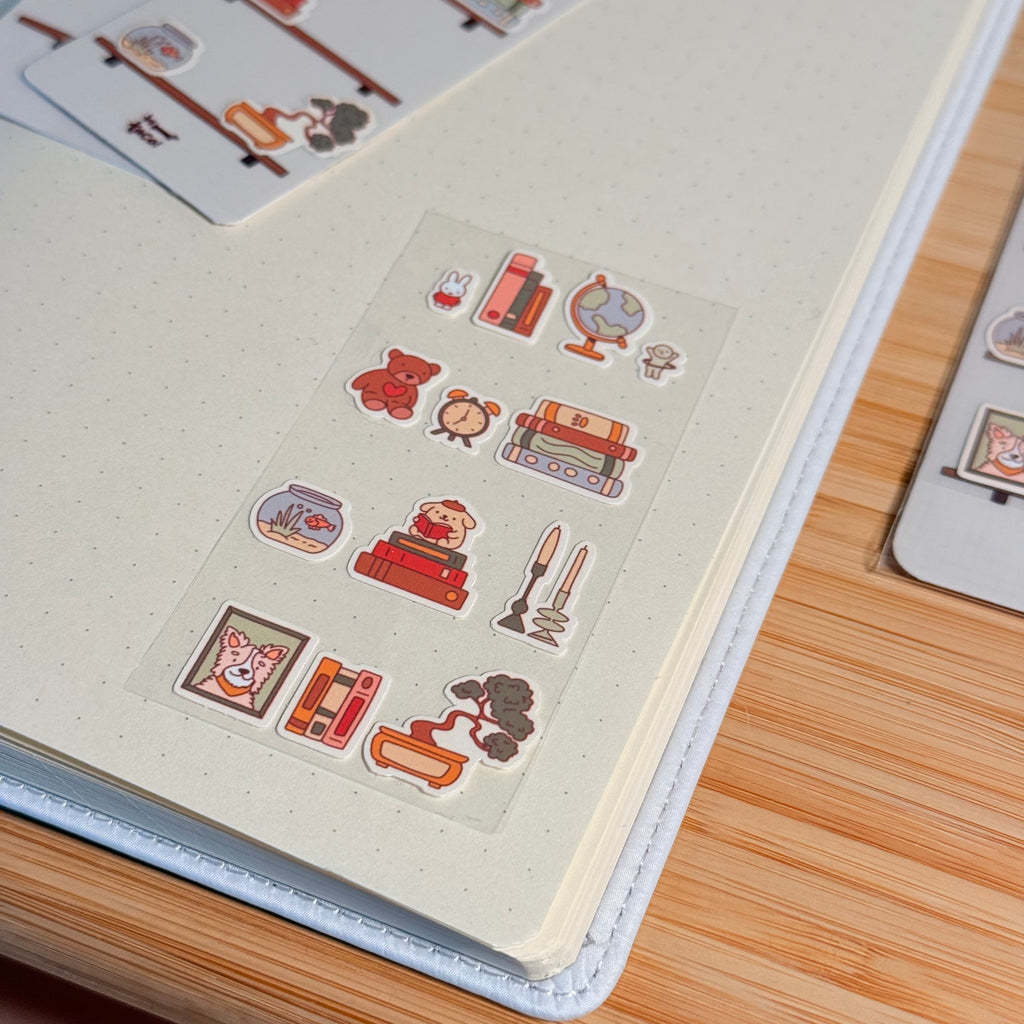 Cozy Shelf - Decorate Your Own Bookmark