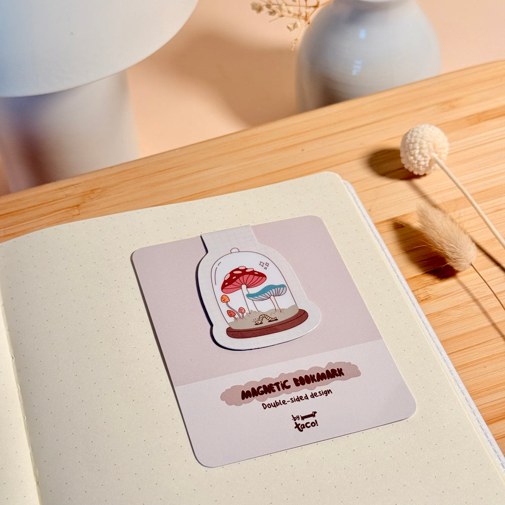 Mushrooms - Magnetic Bookmark