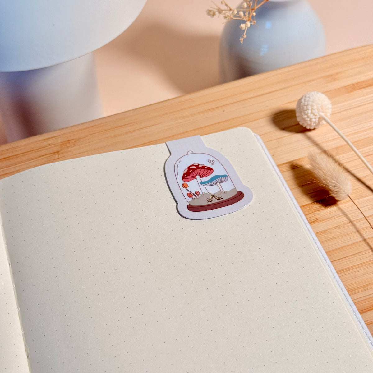 Mushrooms - Magnetic Bookmark