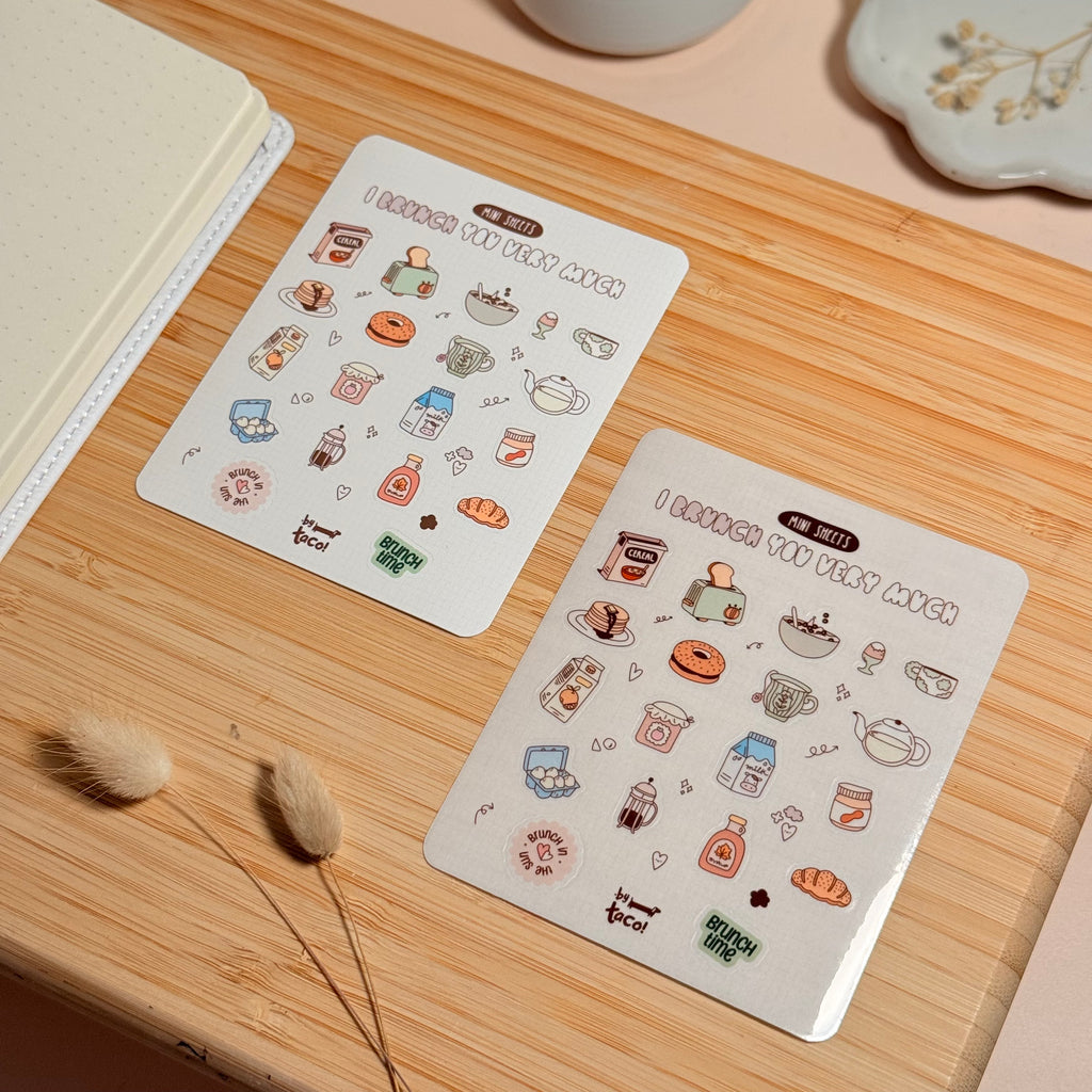 I Brunch You Very Much - Sticker Sheet