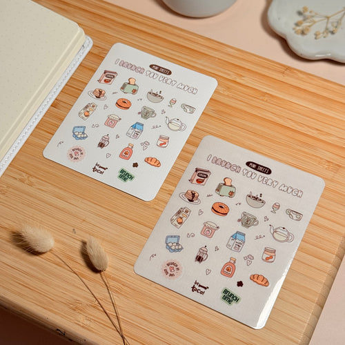I Brunch You Very Much - Sticker Sheet