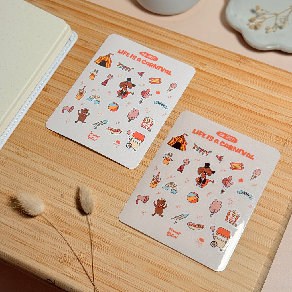 Life is a Carnaval - Sticker Sheet