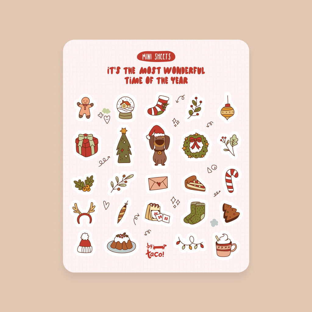 It's the most wonderful time - Sticker Sheet