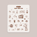 Taco's Coffee Club - Sticker Sheet