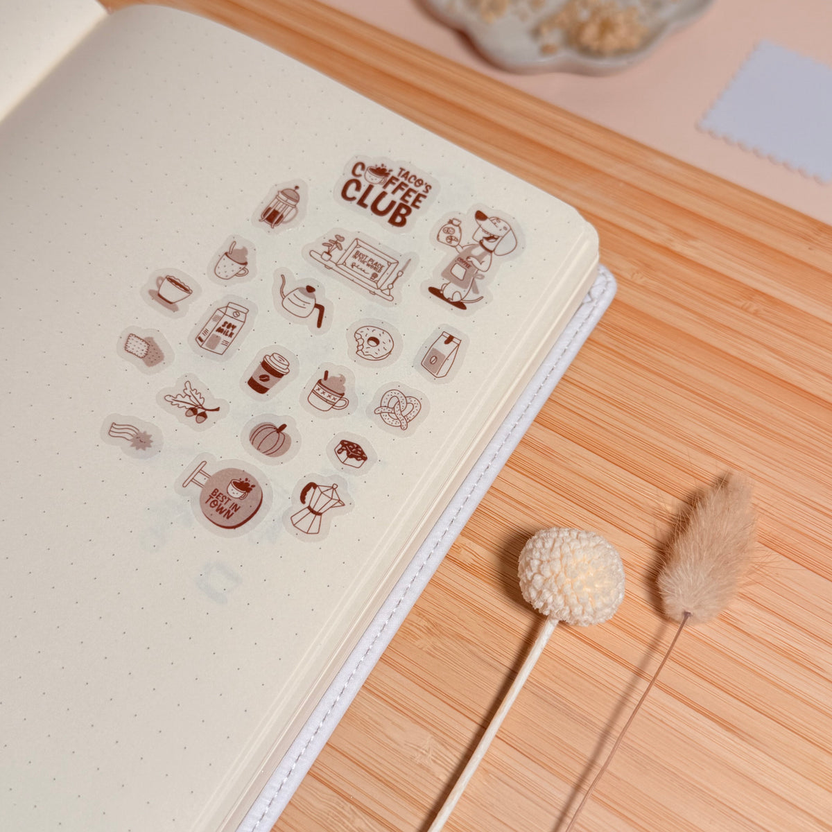Taco's Coffee Club - Sticker Sheet
