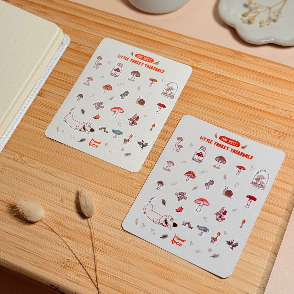 Little Forest Treasures - Sticker Sheet