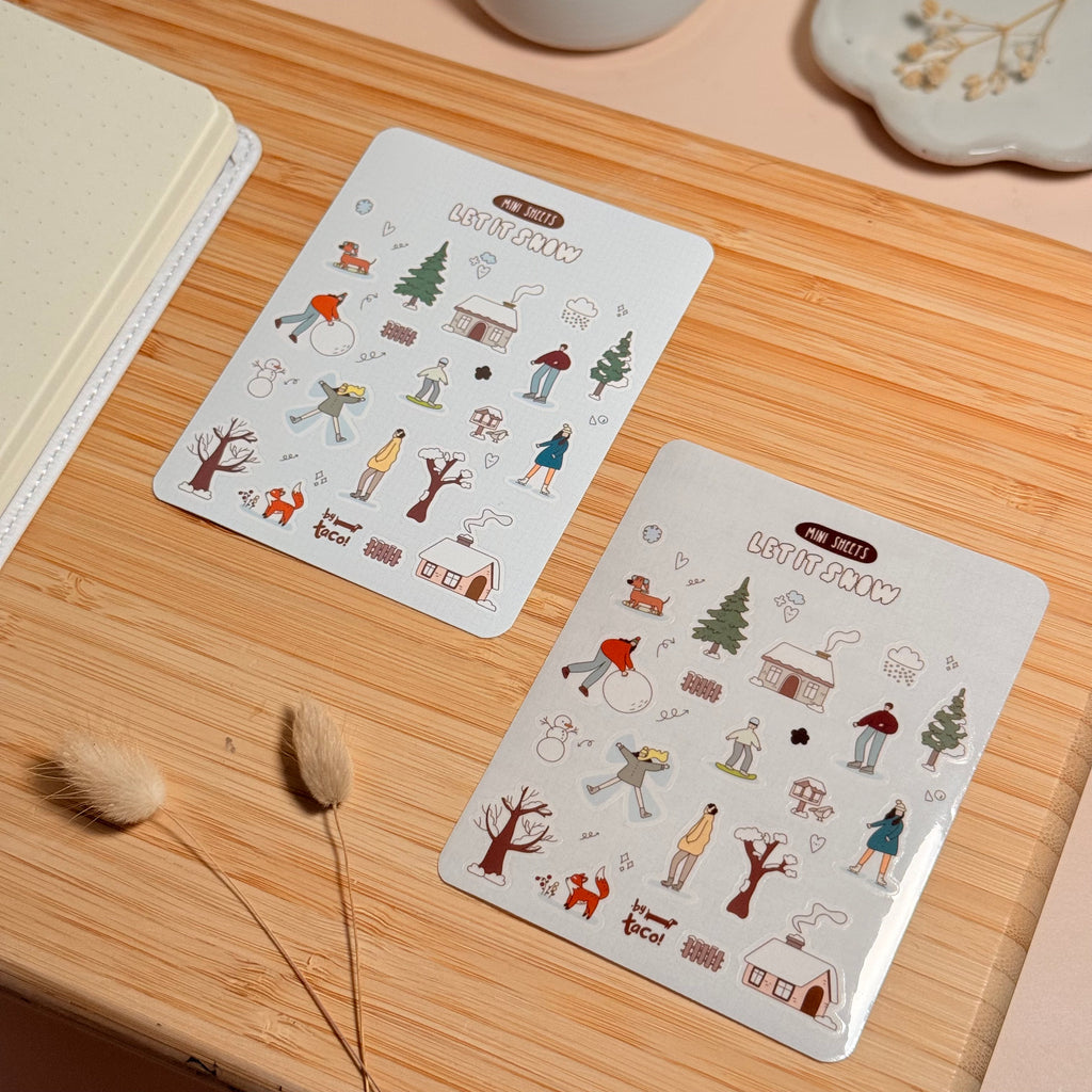 Let it Snow - Sticker Sheet