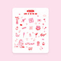 Love is in the Air - Sticker Sheet