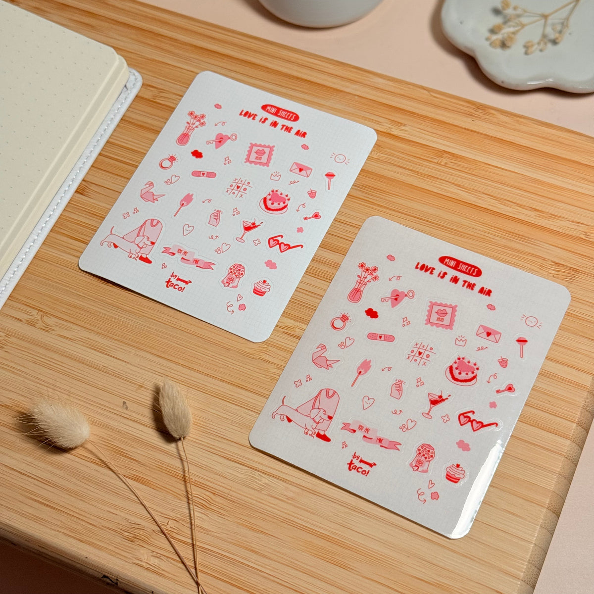 Love is in the Air - Sticker Sheet