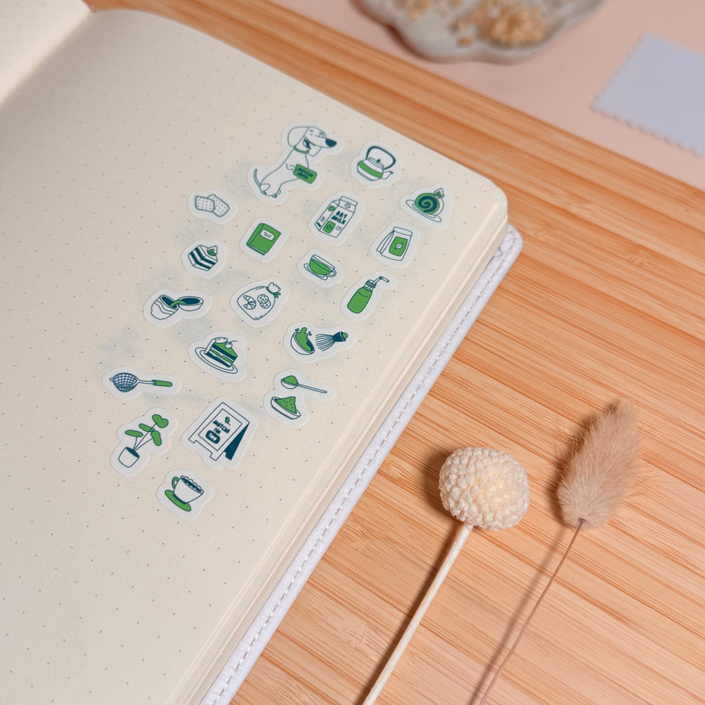 Matcha Date - Sticker Sheet