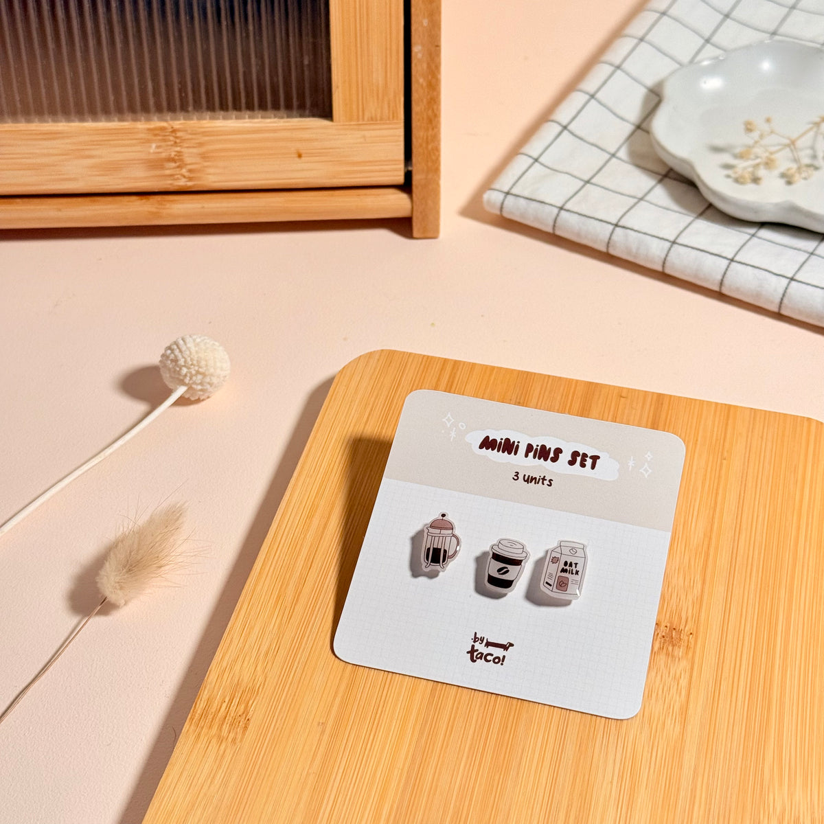 Taco's Coffee Club - Mini Pins Set