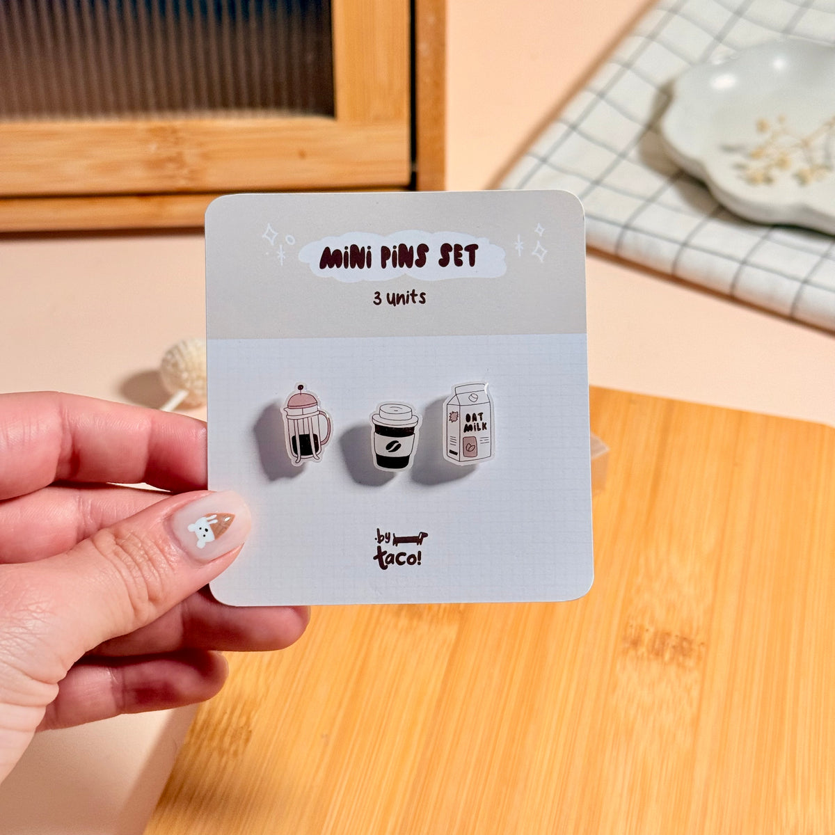 Taco's Coffee Club - Mini Pins Set