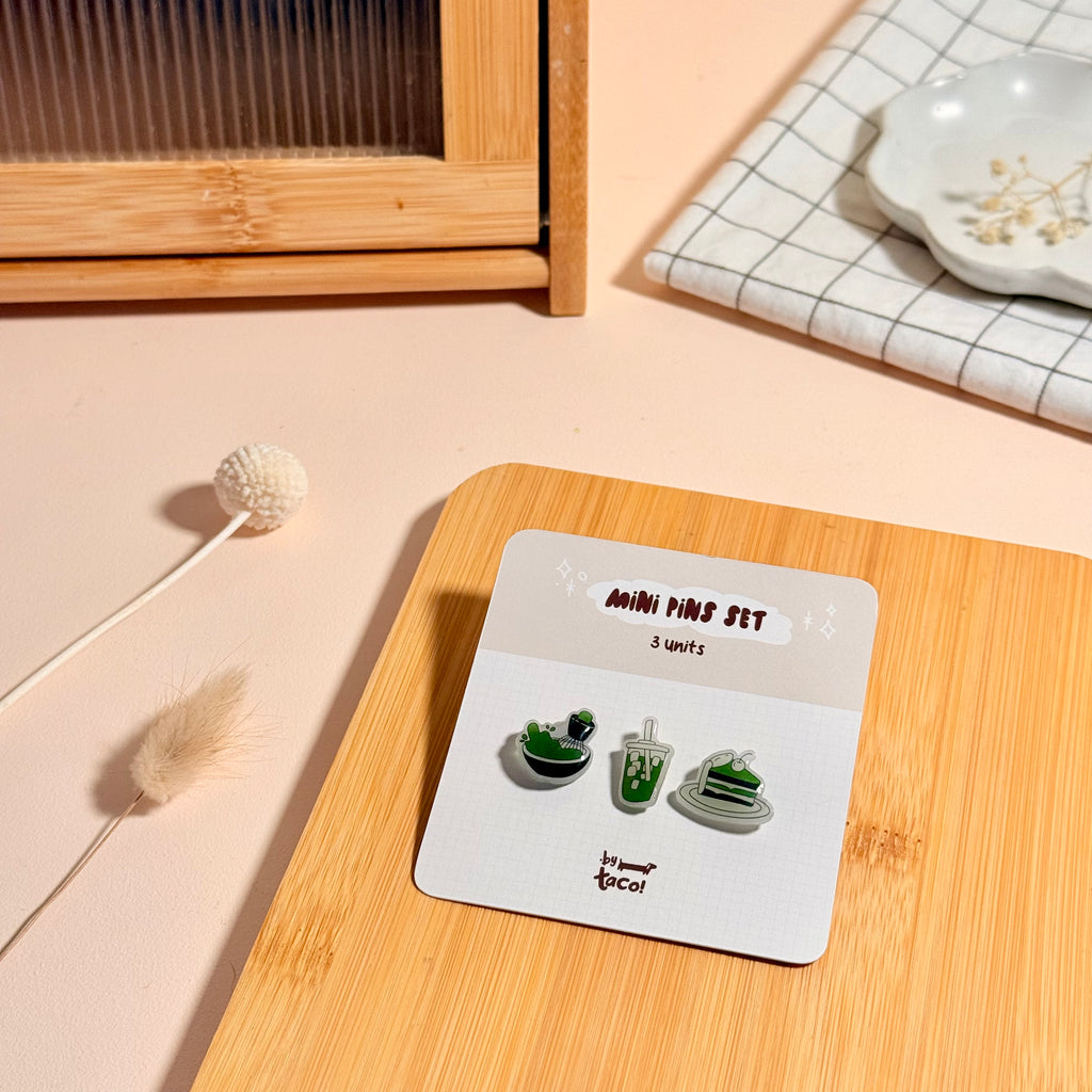 Little Matcha Club - Mini Pins Set