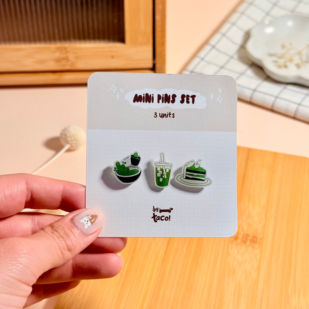 Little Matcha Club - Mini Pins Set