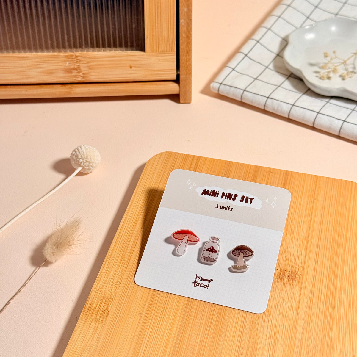 Fungi Friends - Mini Pins Set
