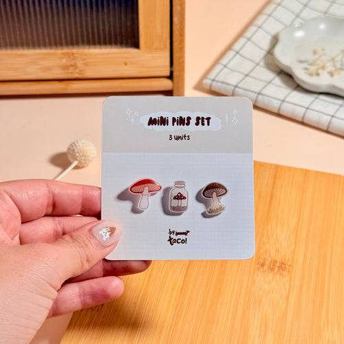 Fungi Friends - Mini Pins Set
