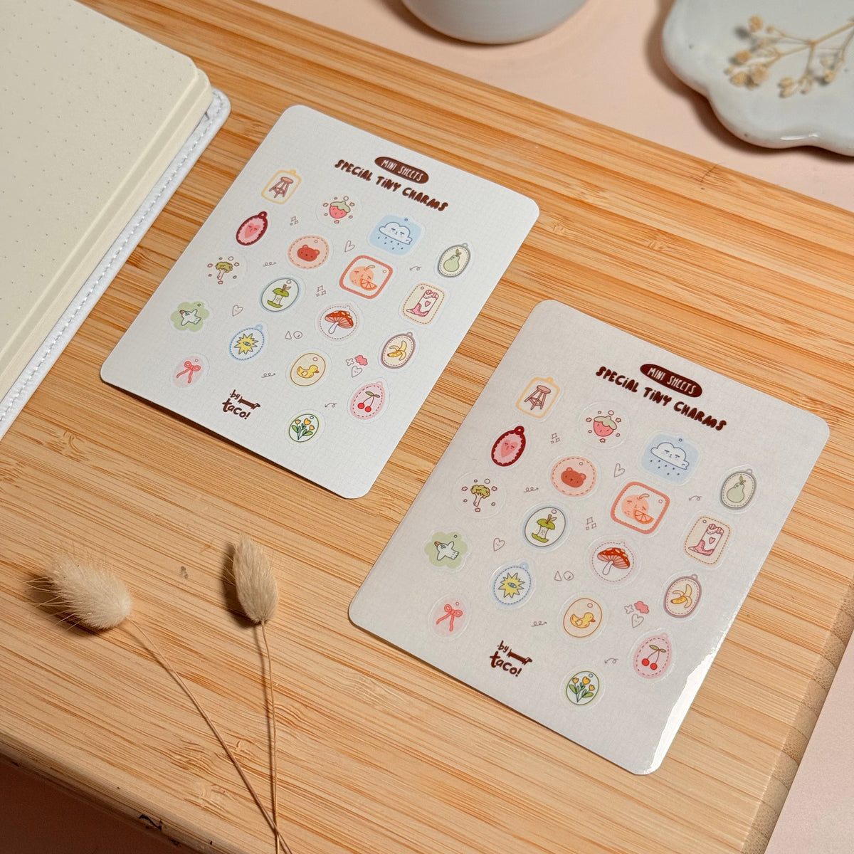 Special Tiny Charms - Sticker Sheet