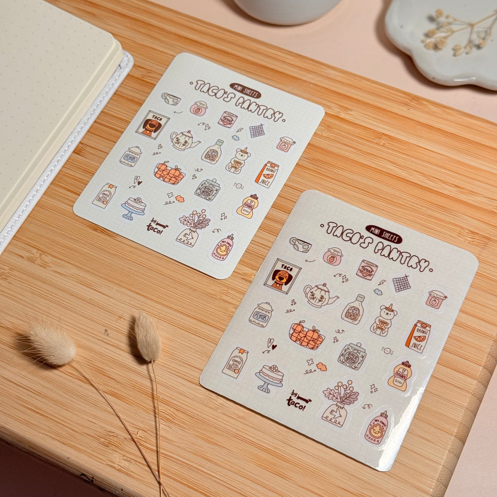 Taco's Pantry - Sticker Sheet