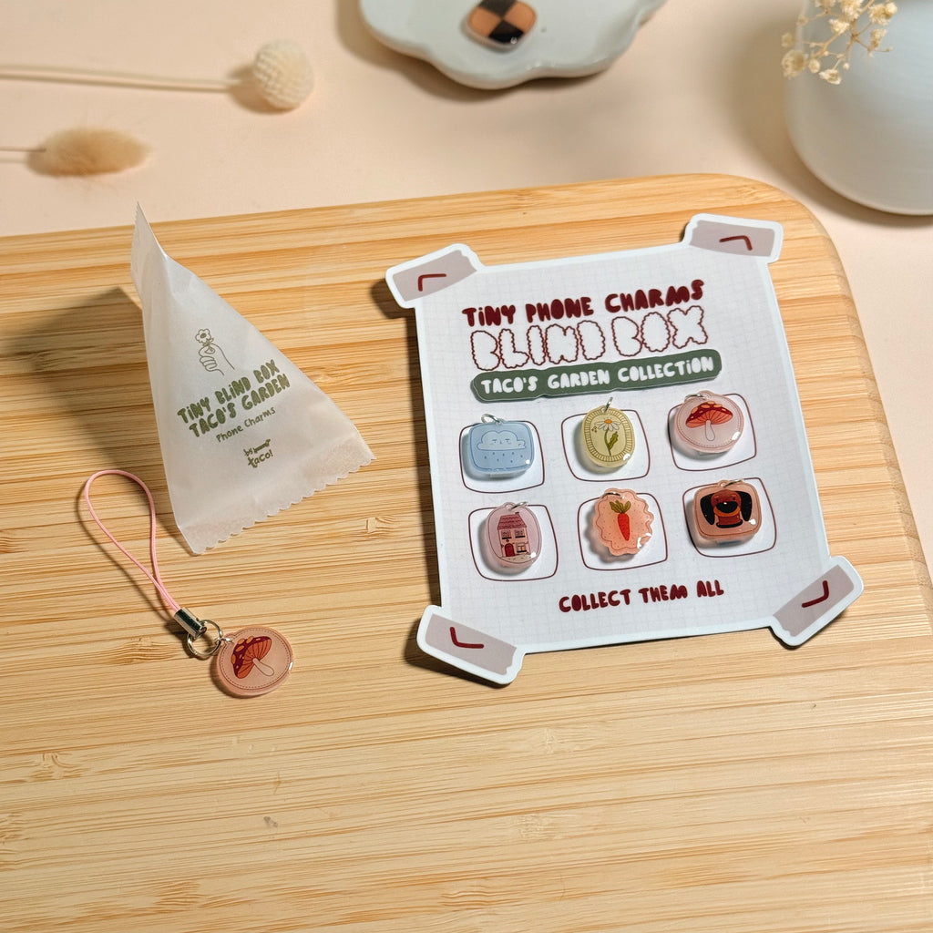 Taco's Garden - Tiny Phone Charm Blind Box