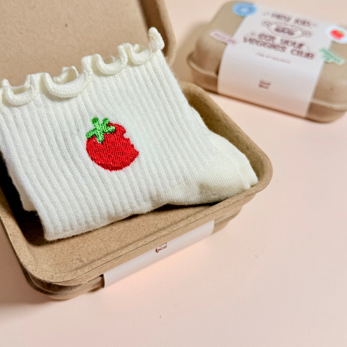 Eat Your Veggies Club - Socks - Tomato