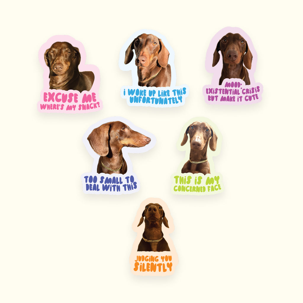 Taco's Mood Sticker Pack