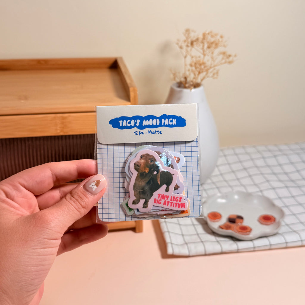 Taco's Mood Sticker Pack